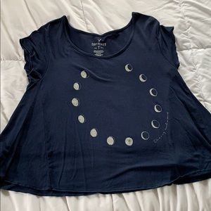 American Eagle moon phases shirt